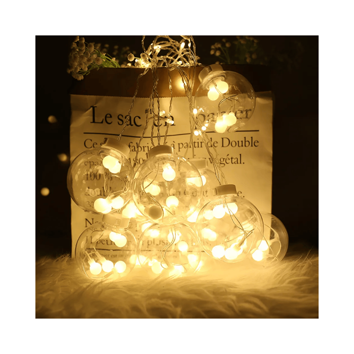 Esferas de Luces LED Navideñas - 3MT