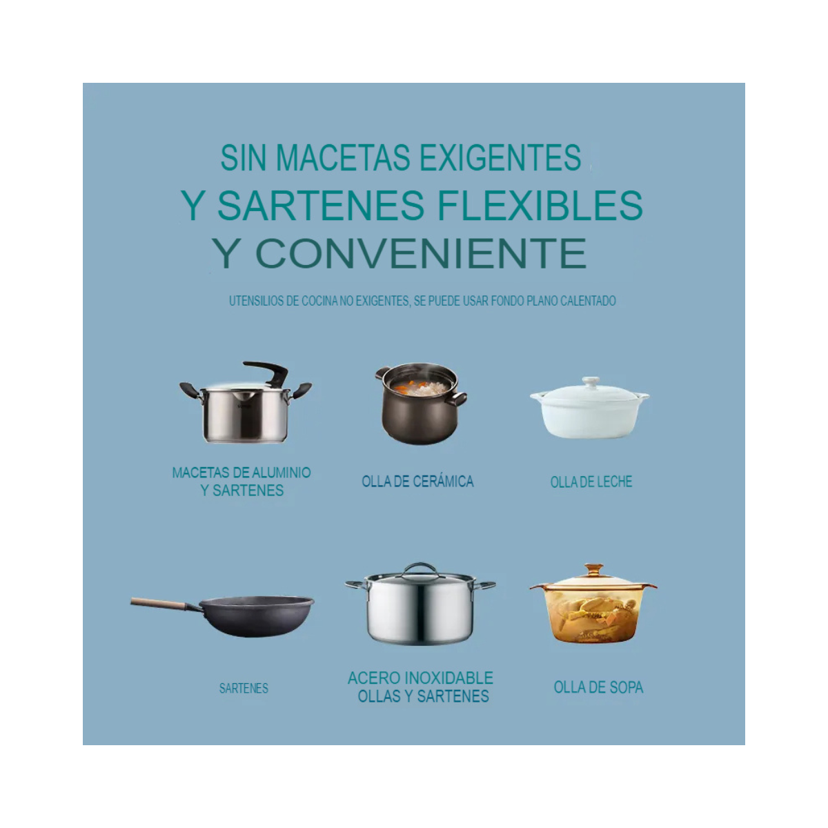 Estufa de Gas con Tapa de Acero - 4 Platos