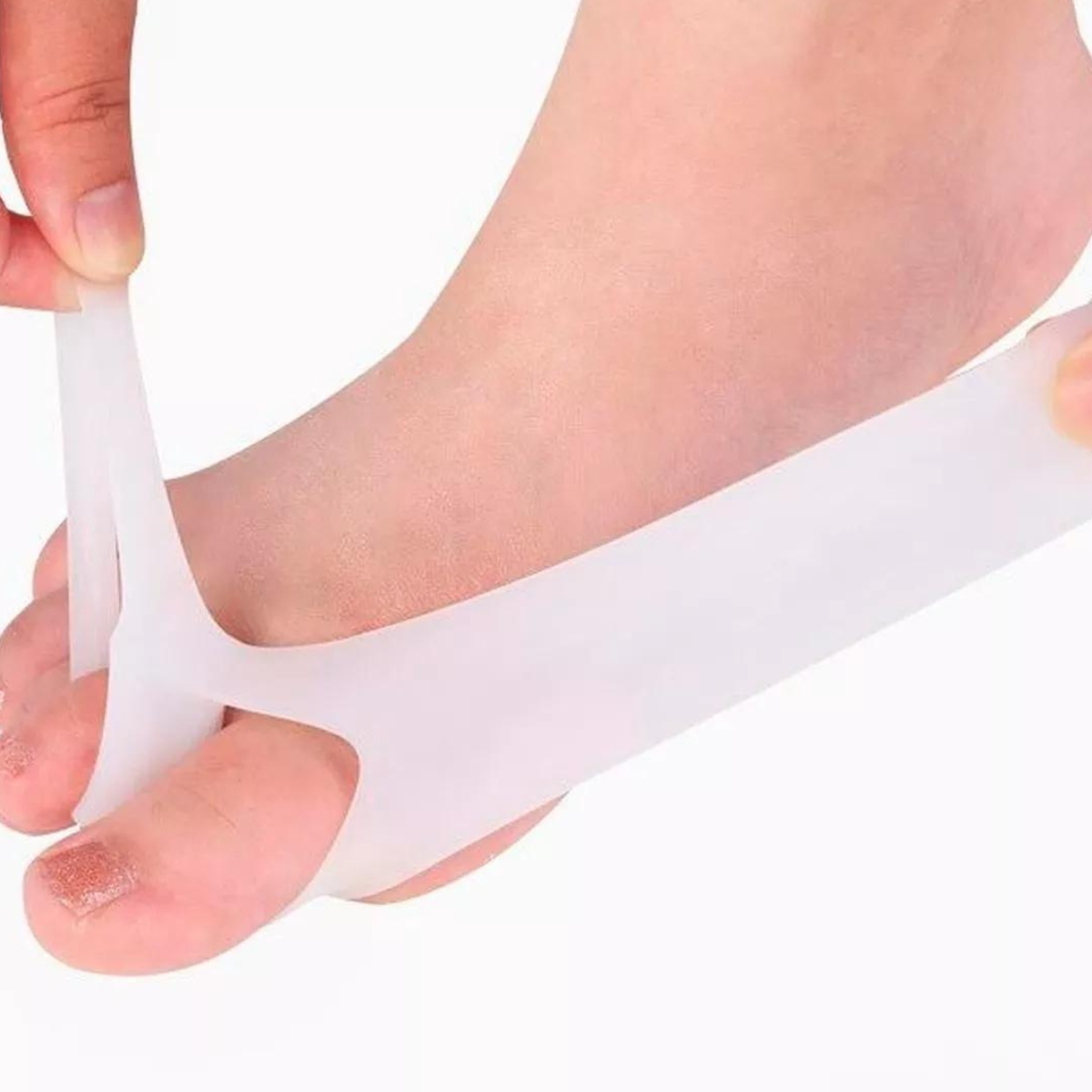 1 Par Protector Correctivo Ortopédico Silicona