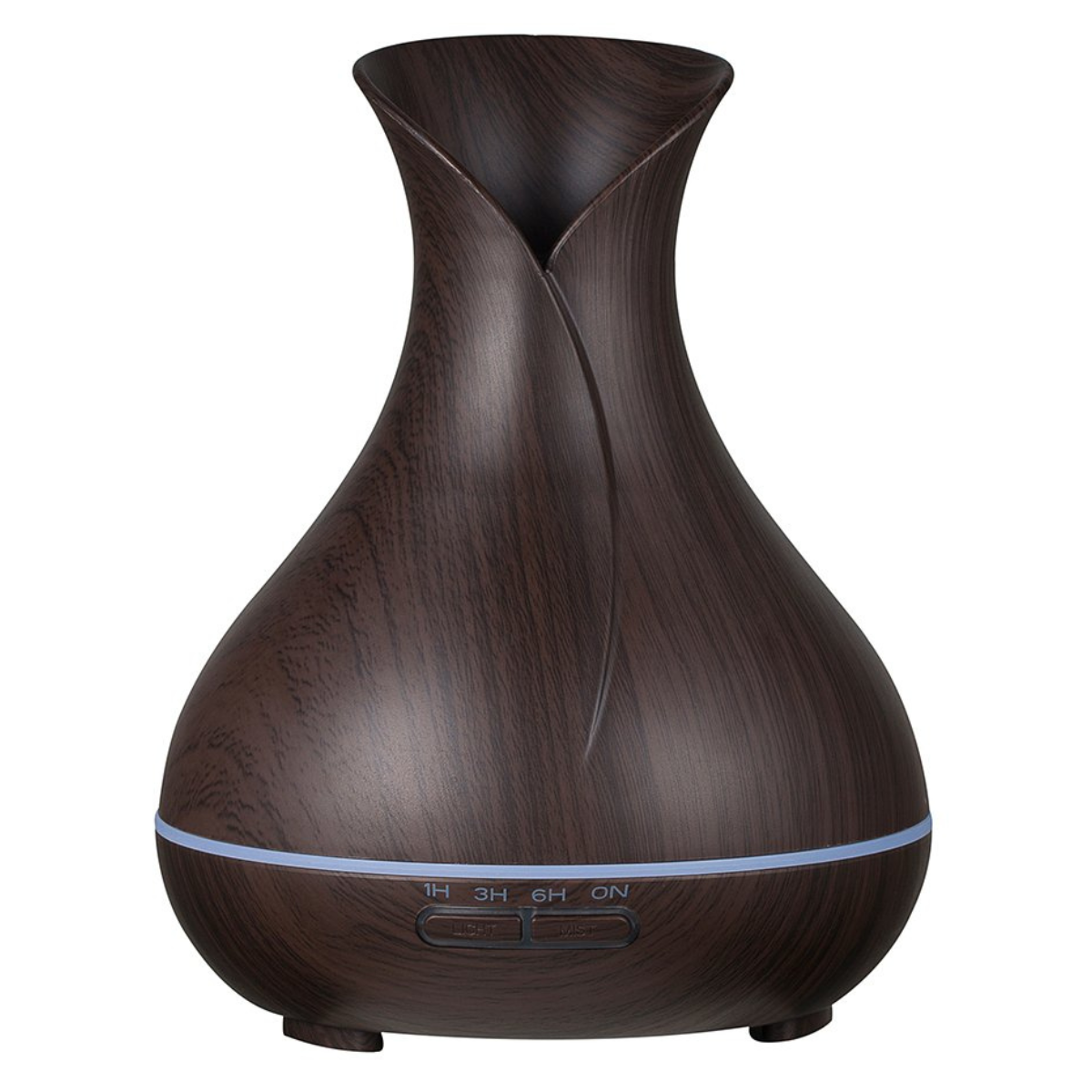 Humidificadora de Madera Estilo Oscuro