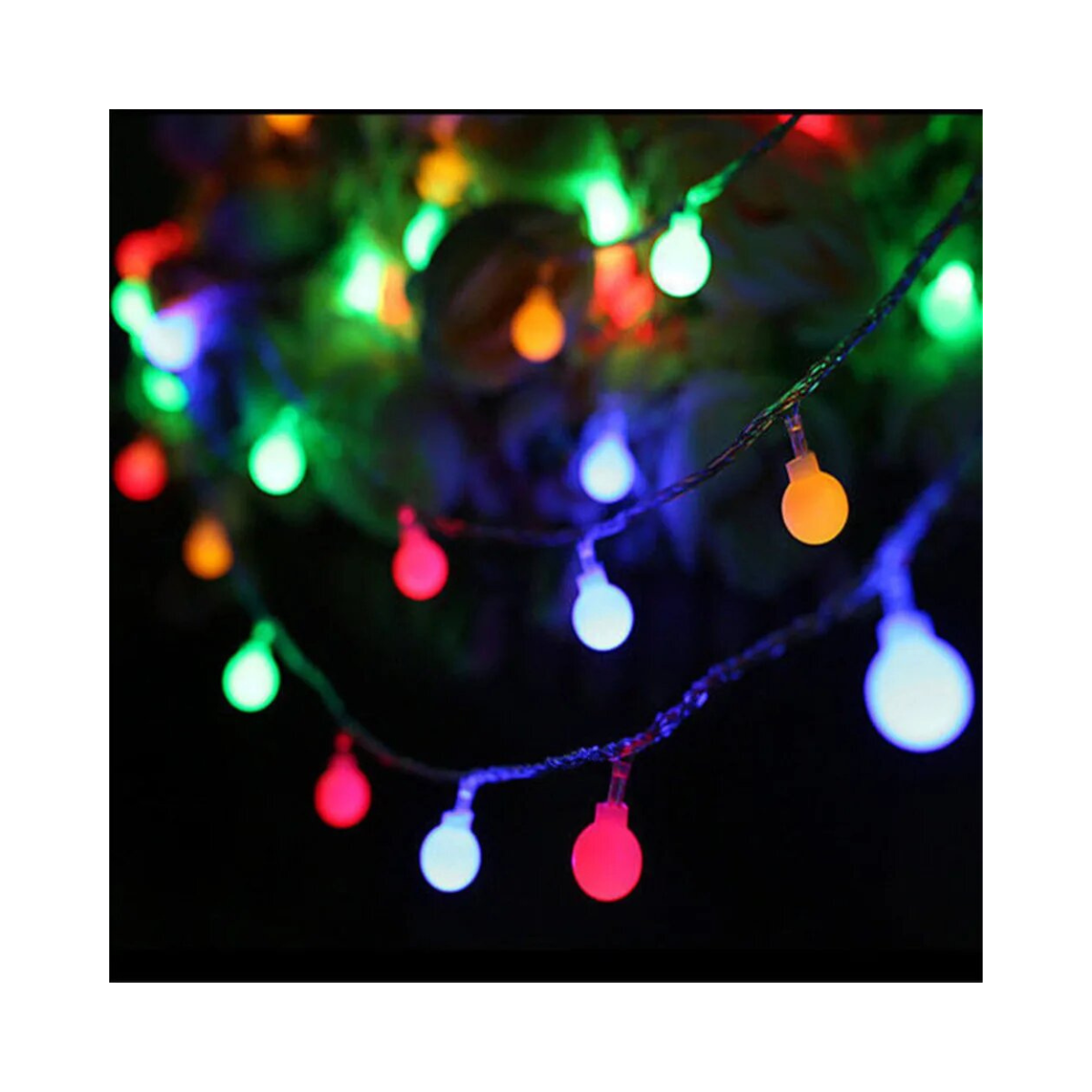 Guirnalda con Forma de Bolita - 20 LED