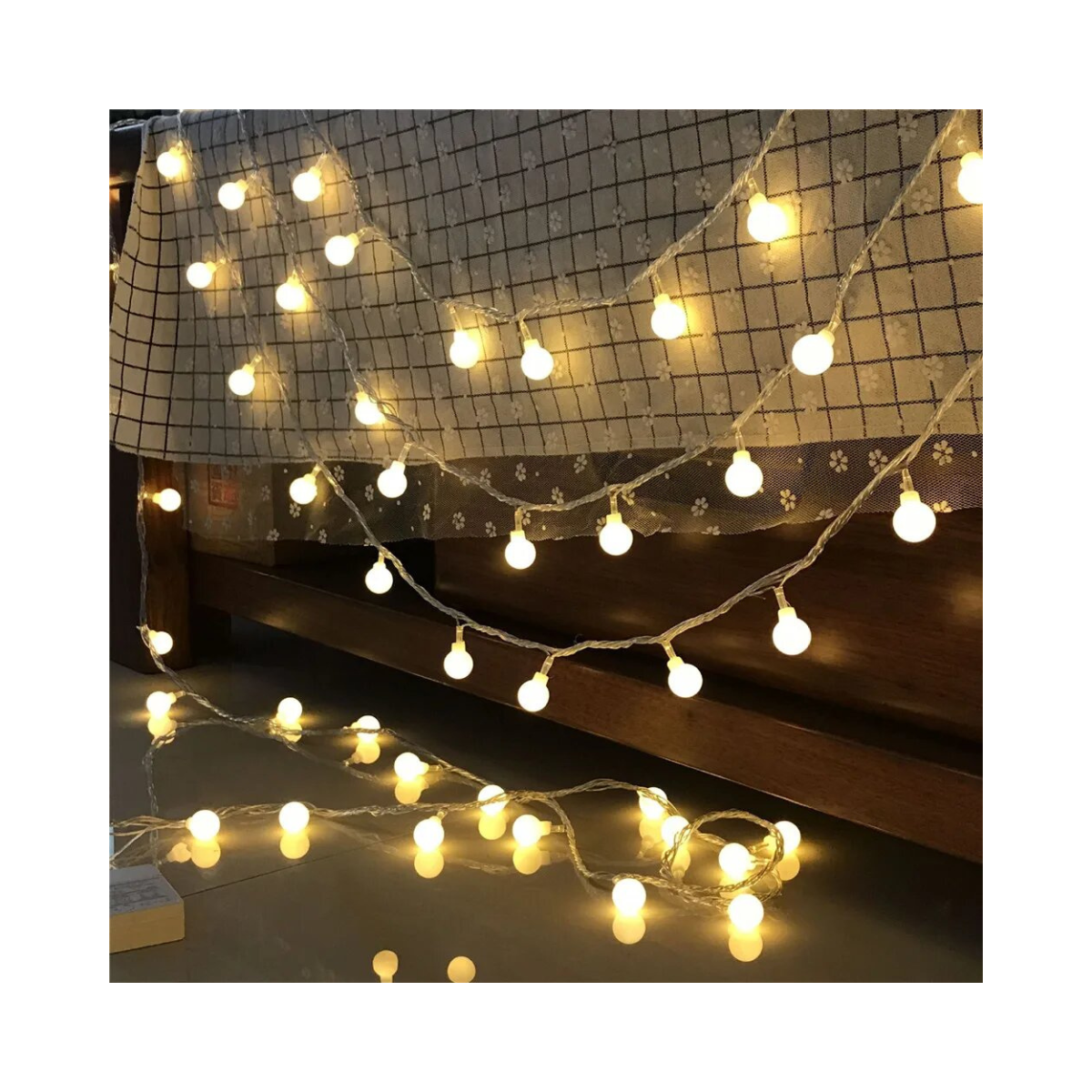 Guirnalda con Forma de Bolita - 20 LED