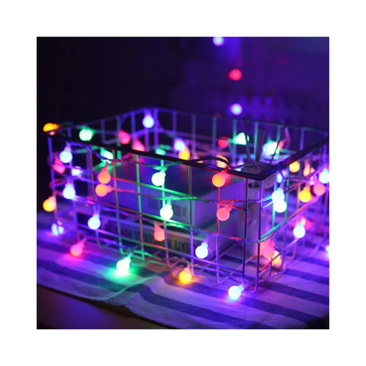 Guirnalda con Forma de Bolita - 20 LED