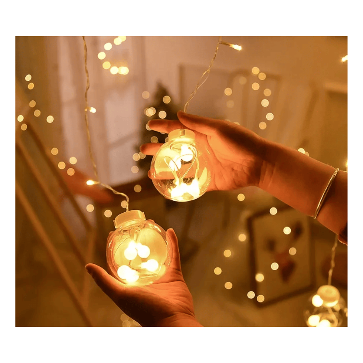Esferas de Luces LED Navideñas - 3MT