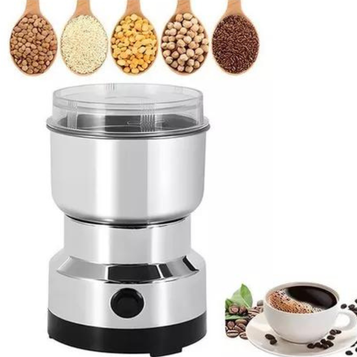 Molino Eléctrico para Café y Granos