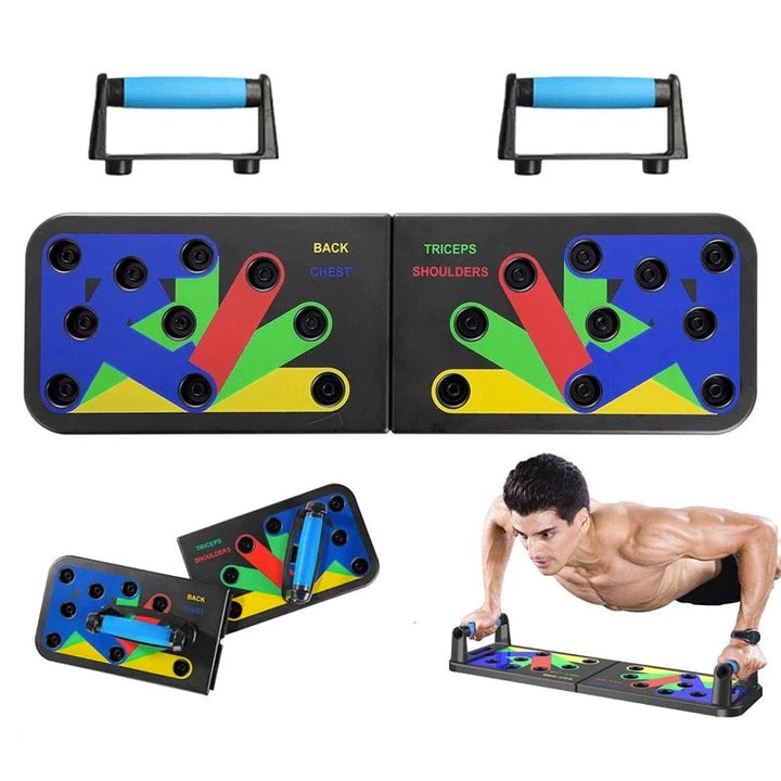 Tablero Flexiones Fitness 11 posiciones