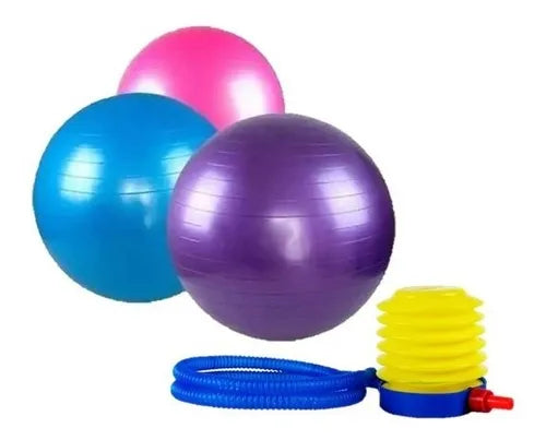 Pelota 75 Cm Pilates Yoga con Inflador