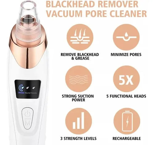 Limpiador Puntos Negros Cleaner - Tecnología de Succión