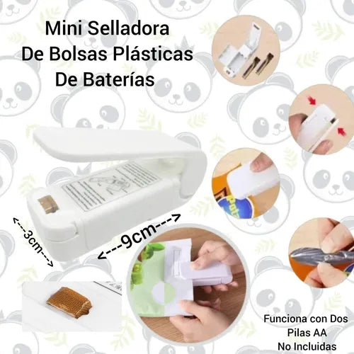 Mini Selladora de Bolsas Portátil